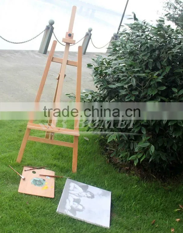 in stock 150cm professional artist painting beech wood easel