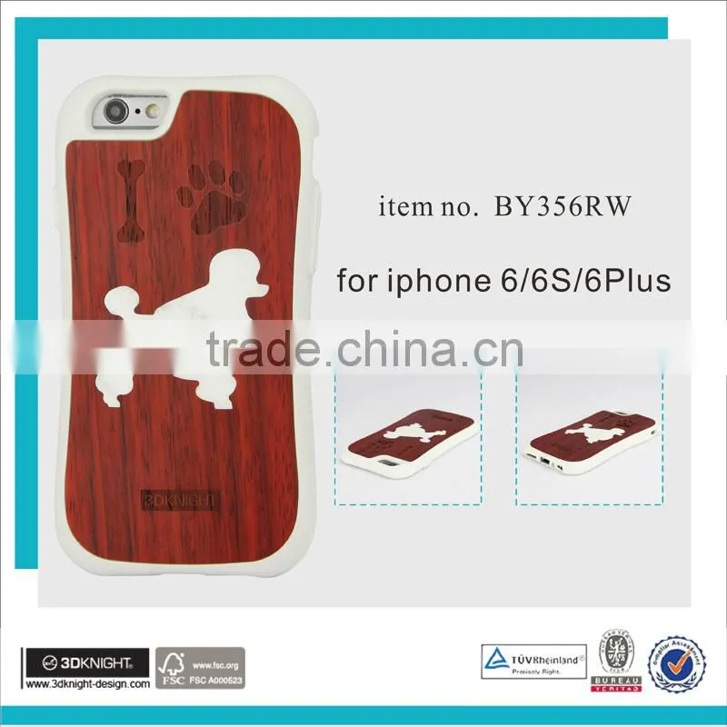 2016 Handmade for wood iphone 5 case,for wood iphone 6 case ,wood case for iphone 6 5 with logo engraved
