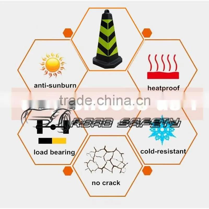 soft rubber traffic cone