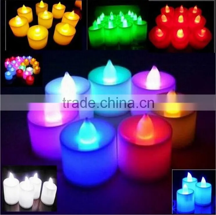 Led Tealight with the battwries can be used more than 72 hours