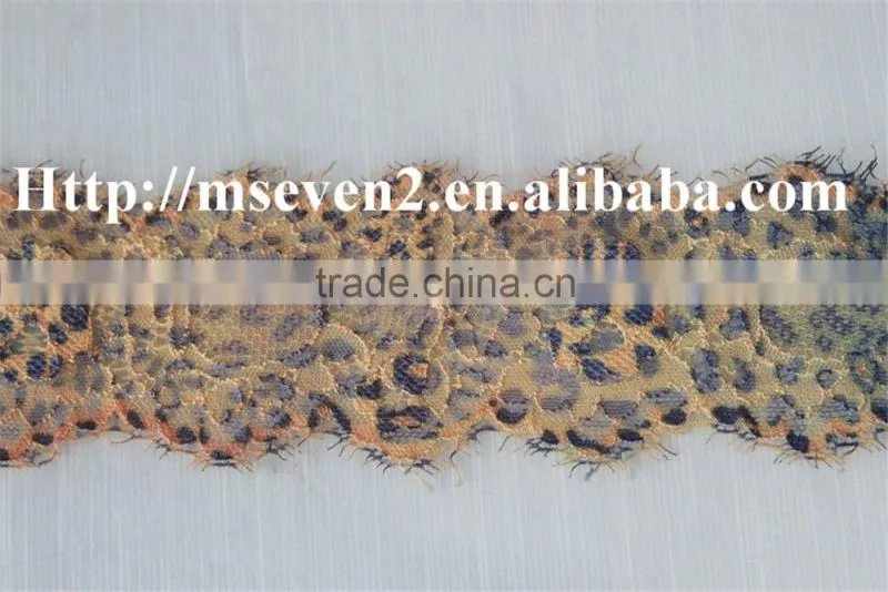 good looking 100% elastic spun lace eyelash lace trim in multiple color for choosing