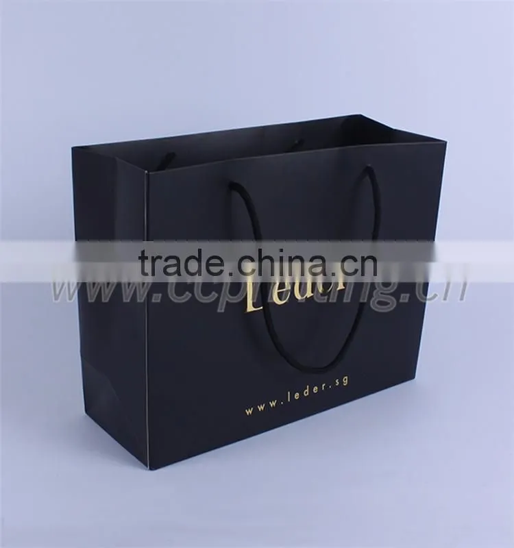 cheap brown kraft paper shoe bags with handles