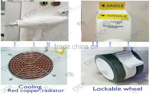 Alibaba express ! Touched screen q-switch laser pigmentation removal (OD-LS600A)