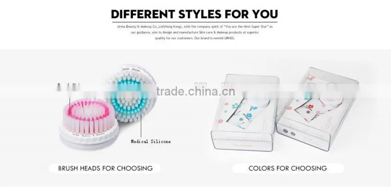 New Products China Cheap OEM Waterproof Rechargeable Electric Sonic Skin Cleansing System For Exfoliating And Massage
