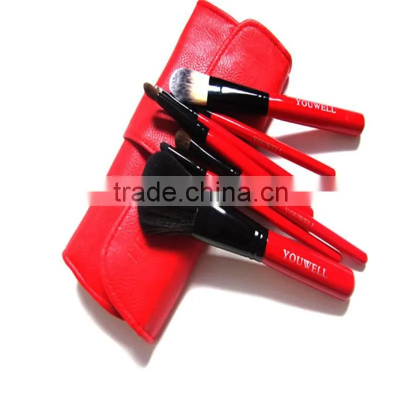 Pony hair free sample 7pcs makeup brush set