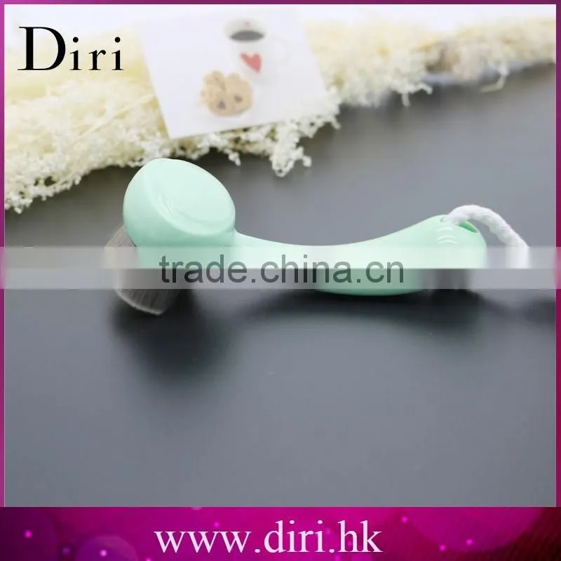 Comma Shape Soft Fiber Face Clean Deep Cleansing Wash Pore Facial Brush