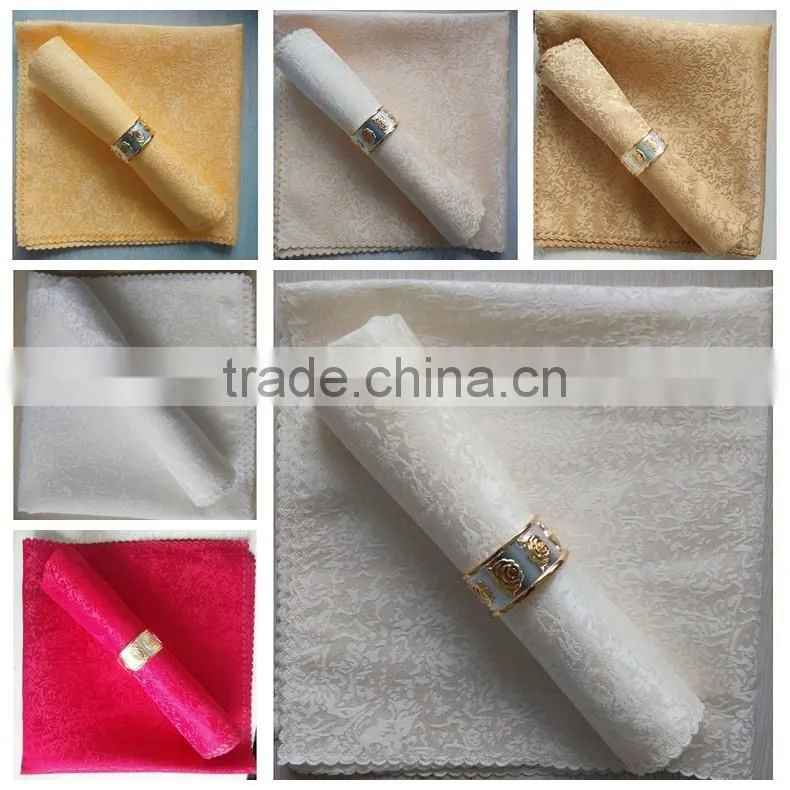 best selling polyester hotel table napkin for sale