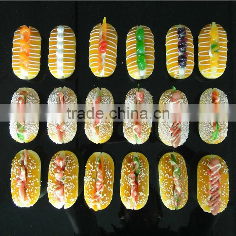 Big PU quality hamburger for restaurant display | Ideal DIY gift props | - Fake food manufacturer