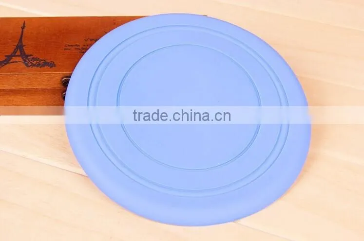 soft frisbee rubber Flying Disc pet Flyer silicone frisbee