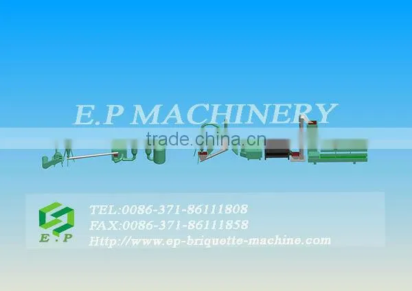 E.P flat die wood pellet production line factory price