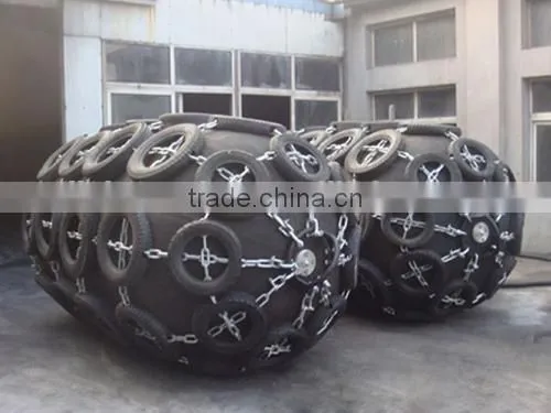 Floating pneumatic yokohama fender