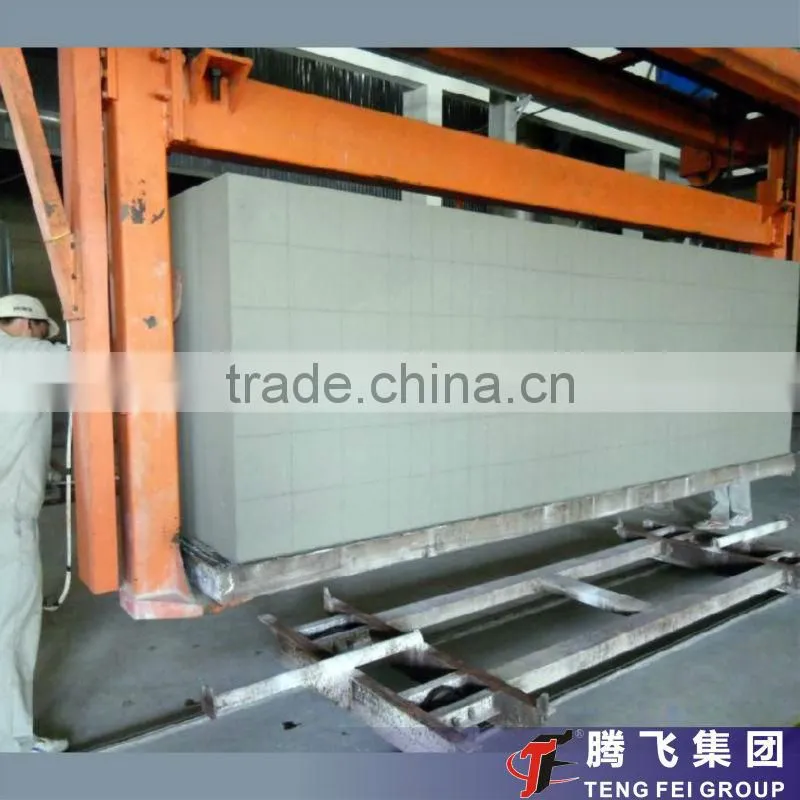 Best price-AAC power block/aac block 100000CMB per year aac block raw material