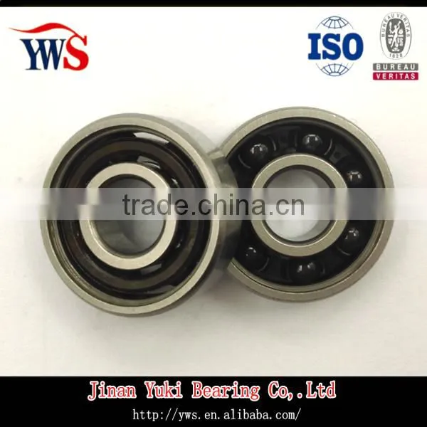 608 open hybrid ceramic ball bearing with Si3N4 ceramic balls
