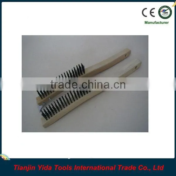 Wooden Handle Scratch Brush