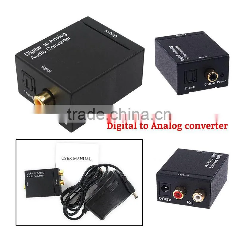 Digital audio to Analog video audio converter