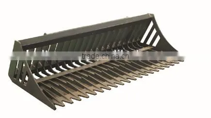 bucket for skid steer loader, backhoe loader, wheel loader, bohcat bucket, bucket, bobcat attachments