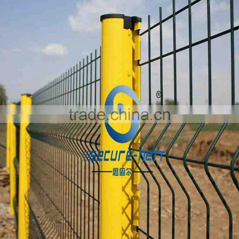 2.5m height powder coated border garden wire mesh fence