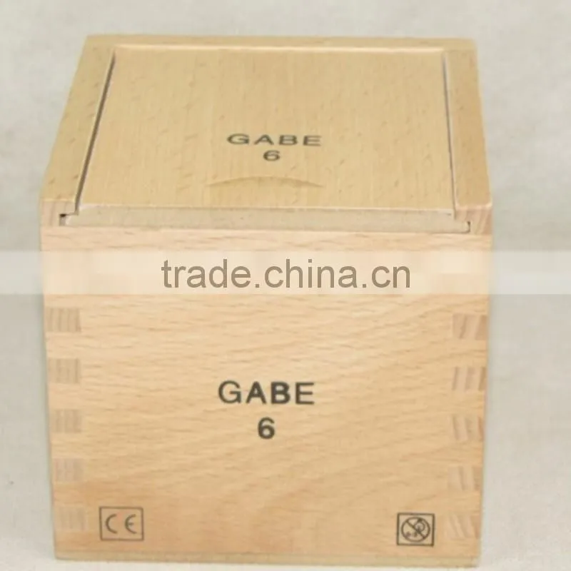 Professional kindergarten teaching AIDS educational toy Froebel Gabe 6