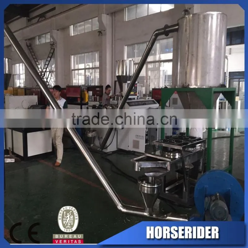 pvc material extrusion machine/soft and rigid pvc pelletizing production plant