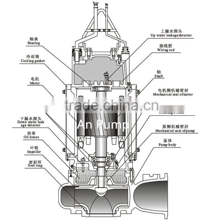 ASW Manufacturer Marine Sea Water Pump