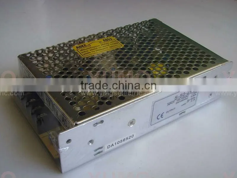 50W 24V 2.1A Switching Power Supply S-50-24