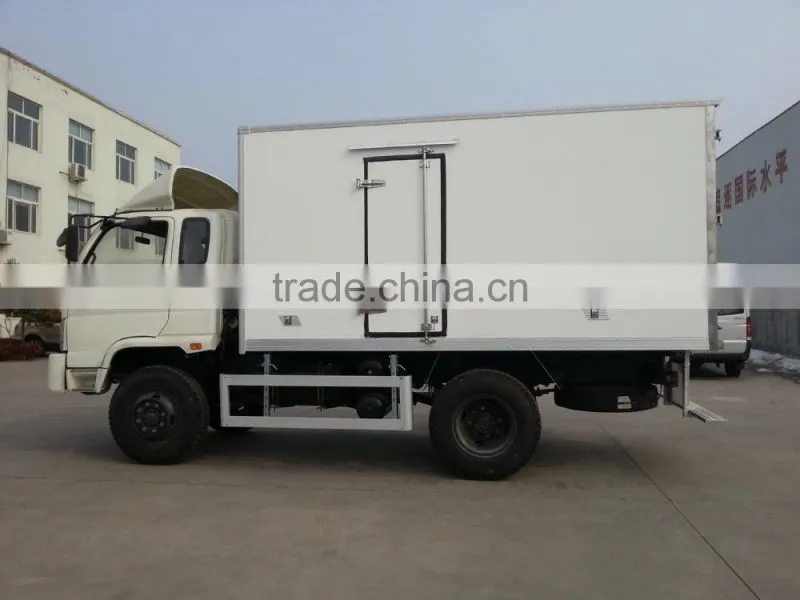 refrigerated truck body/zinc plated door hinge truck body/ckd/refrigerated trailer truck bodies