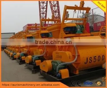 factory price js500 twin screw mixer