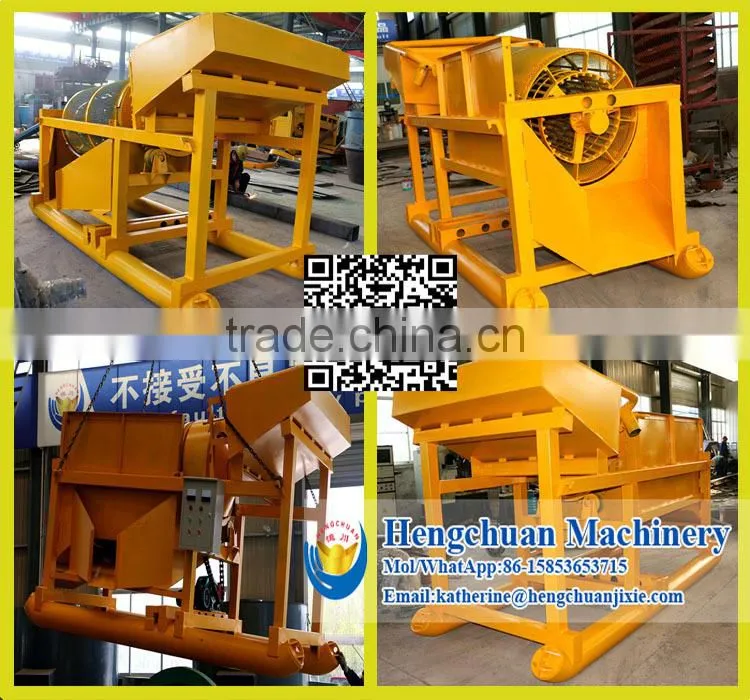 Clay Drum Screen for Placer Commercial Choice Big Capacity Mobile Gold Washing Machine Trommel