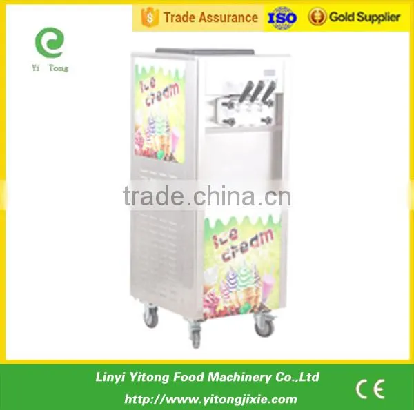 2015 fashion style ice cream maker fry ice cream machine for sale