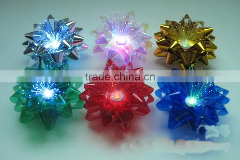 LED fiber optic glowing flower