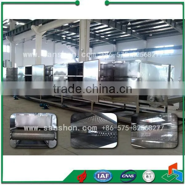 China Price of SBJ Belt Type Vegetable Dryer