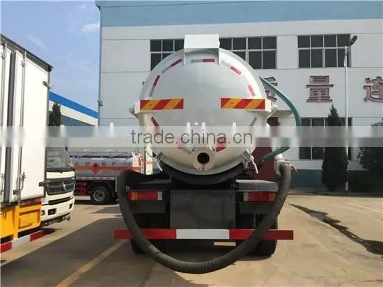 Fecal suction tank truck CLW5080GXE3 Fecing suction truck