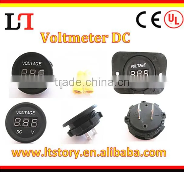 12V marine voltmeter socket