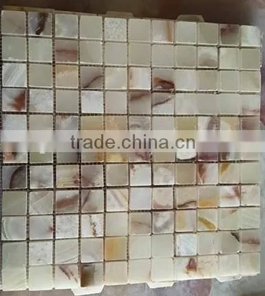 Excellent quality LIGHT GREEN ONYX MOSAIC TILES COLLECTIONS