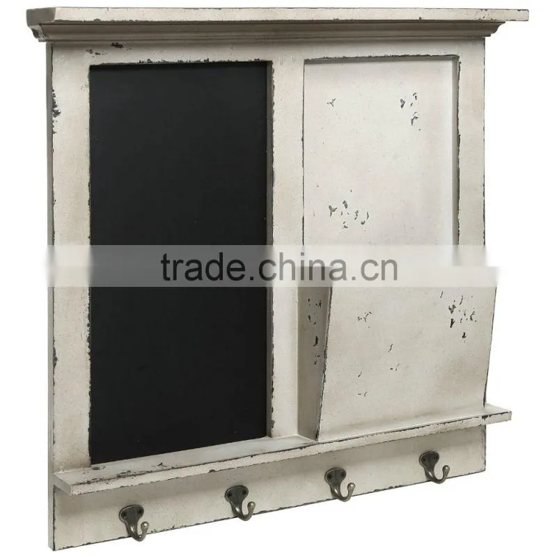 2 Mail Organizer Shelves metal home decor antique