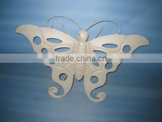 Lighted Metal Art Butterfly Wall Decoration
