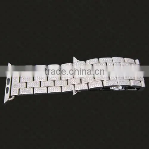 crystal watch band for apple watch ,special watch chains for apple watch,watch strap for apple watch