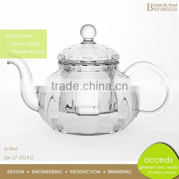 Free Samples Chinese Factory Coffee Pot Pyrex Glass