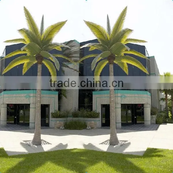 J080406China supplier decorative artificial light tree outdoor lighted coconut palm trees