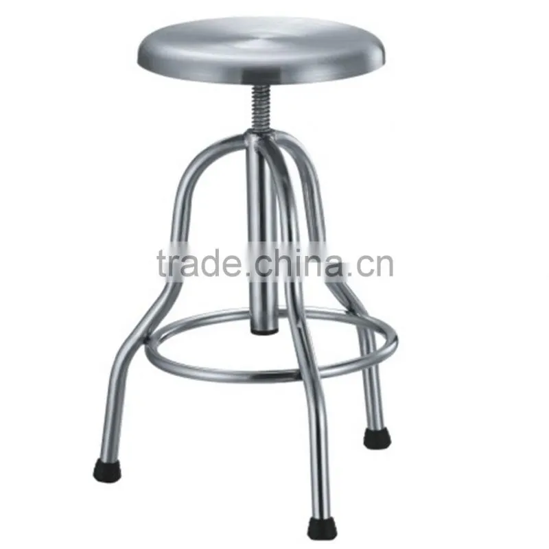 Laboratory Stool Made in Stainless Steel