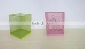 2016 Office storage Metal Hollow Out Pen Holder / Iron Pen holder Wholesales