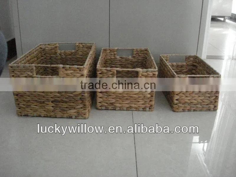 homes storage Handwoven Medium Tapered basket weaving
