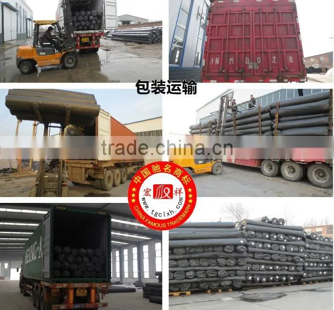 pp needle punched nonwoven geotextile for highway