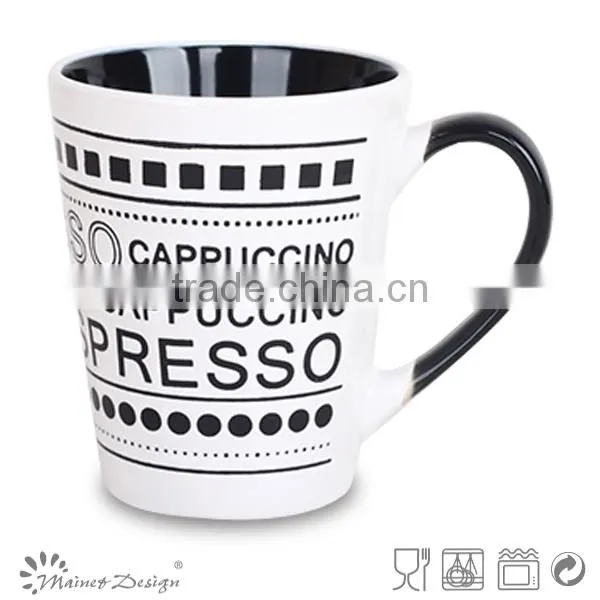 handpainting color glaze ceramic stoneware coffee mug