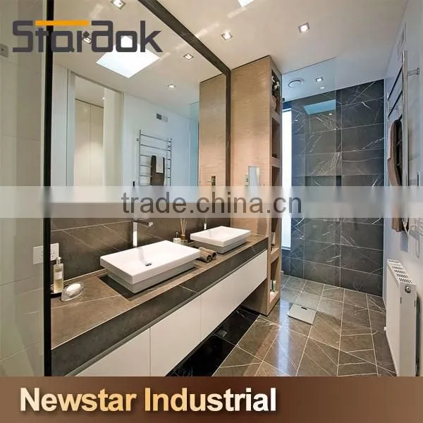 Staraok Silver Chrome Finish Single-handle Bathroom Sink Faucet
