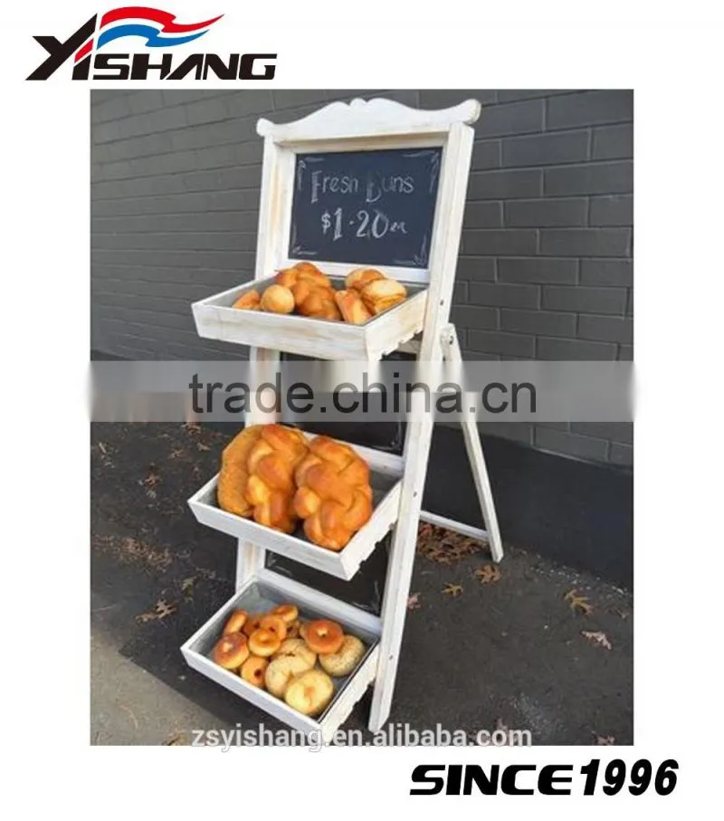Retail shop 5 tiers cardboard stand cake display