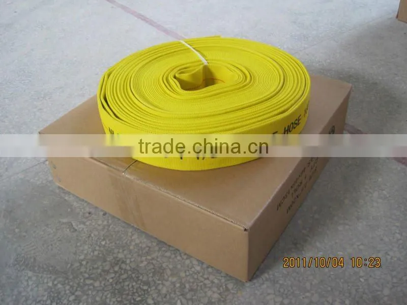 natural rubber lined 65mm fire hose