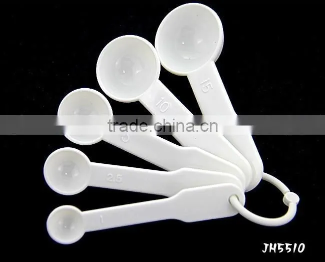 JH5510 5pc plastic measuring spoon