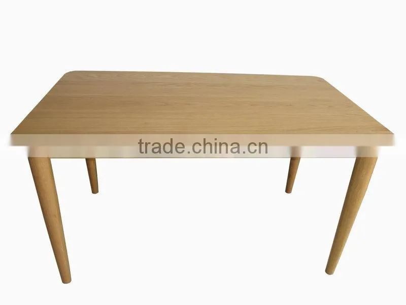 rectangle wood dining table for hot sale
