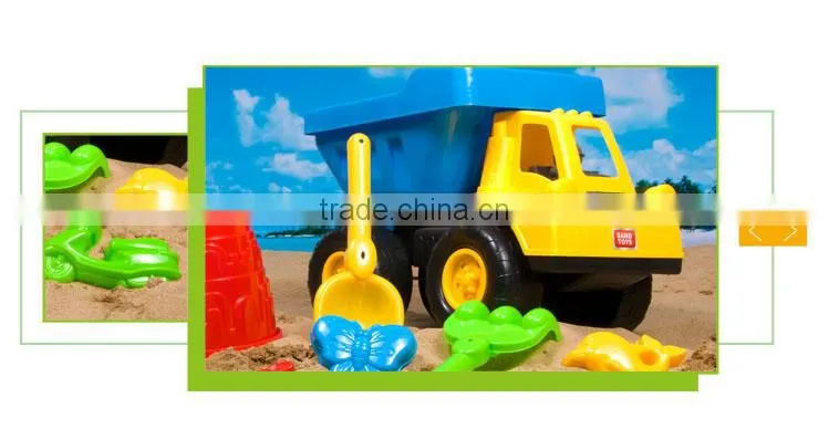 Plastic funny outdoor beach sand set toy for children 2-6 years old